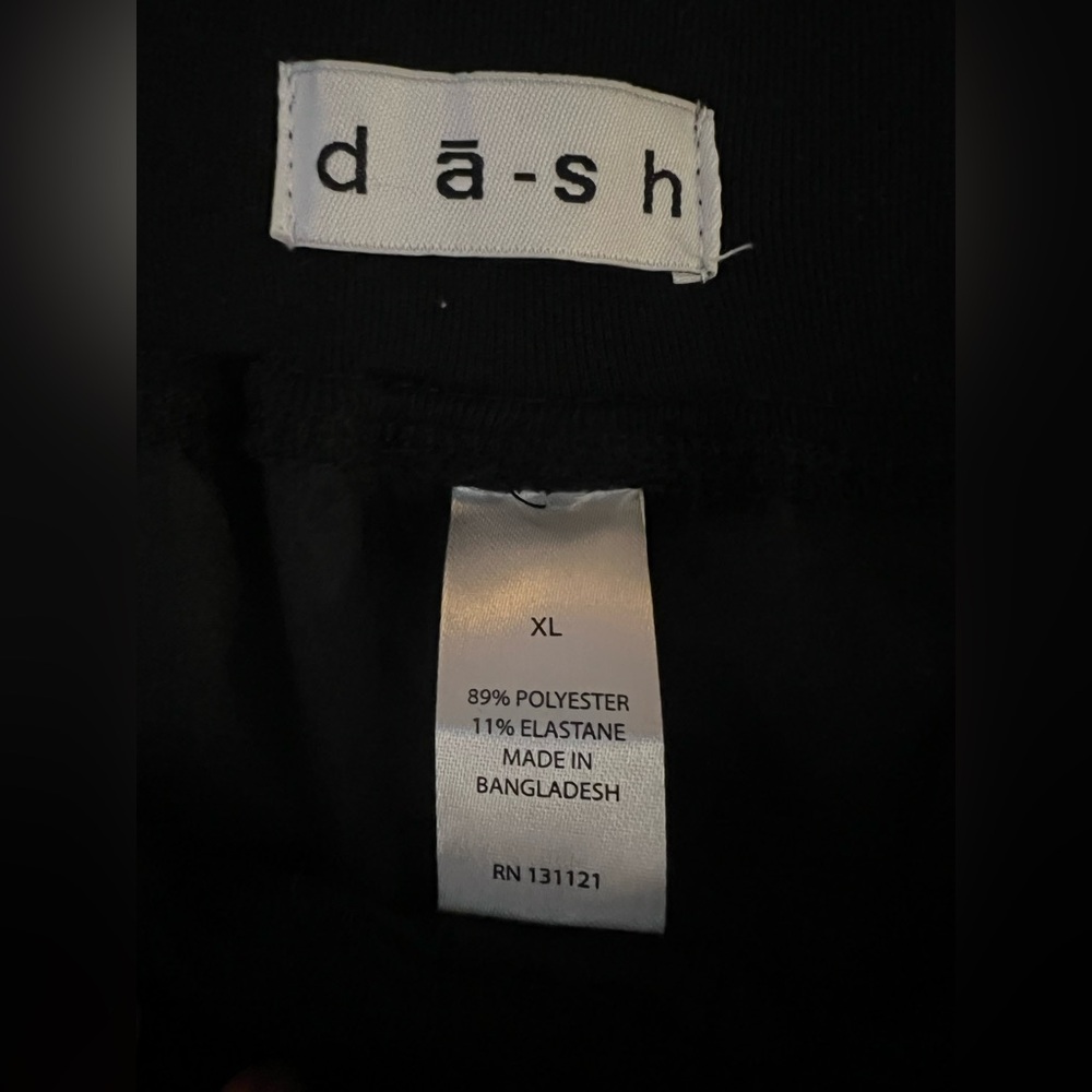 ✨NWT Da-Sh-tek Black Sporty Skirt with Drawstring - Picture 5 of 6